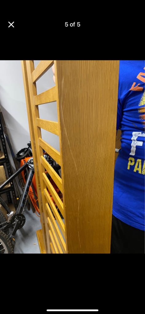 Solid Oak Super King Size Bed Frame 