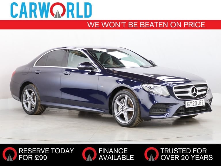 image for 2020 Mercedes-Benz E Class 2.0 E300de 13.5kWh AMG Line (Premium) Saloon 4dr Diesel Plug-in Hybrid...
