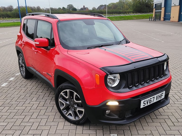 JEEP RENEGADE, NIGHT EAGLE EDITION, 1.6 DIESEL, LOW MILES, 12MONTHS MOT, SERVICE HISTORY 