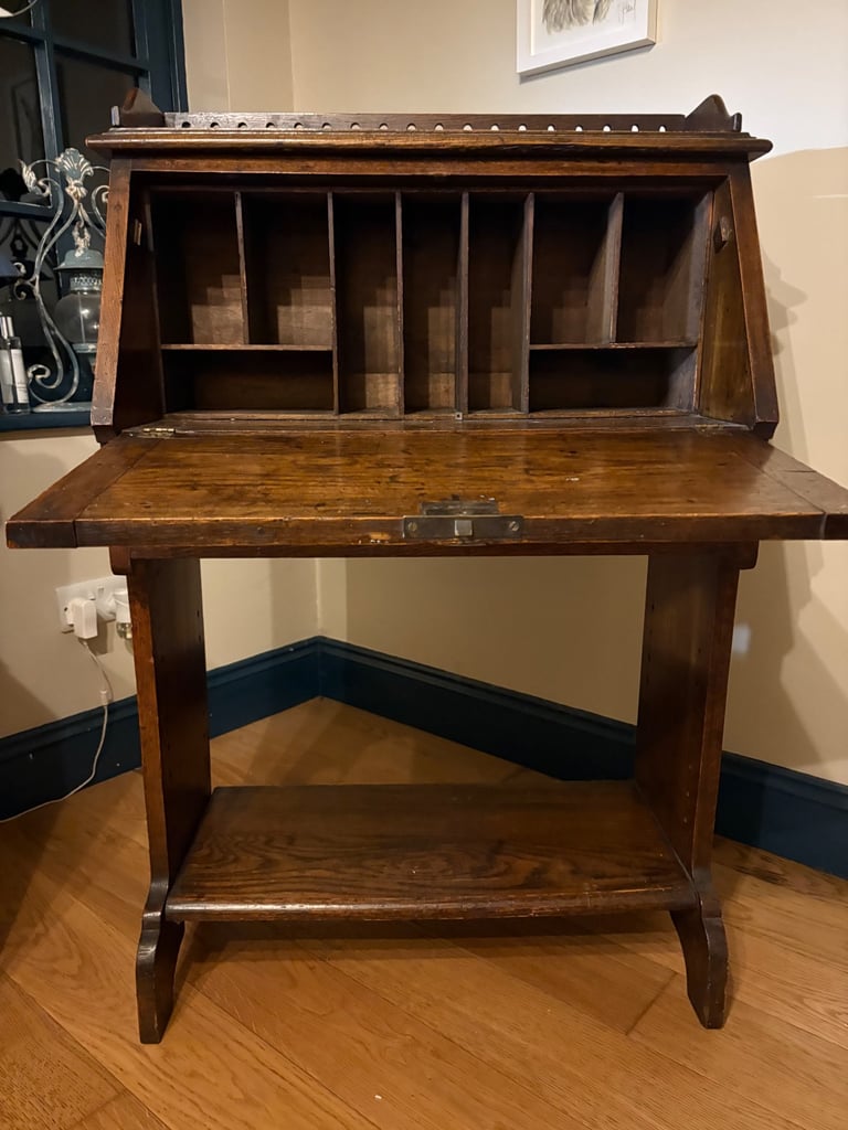 Antique wooden bureau/desk