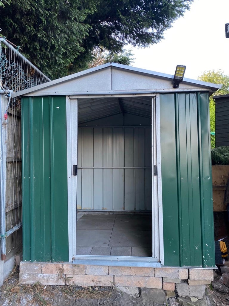 Metal shed