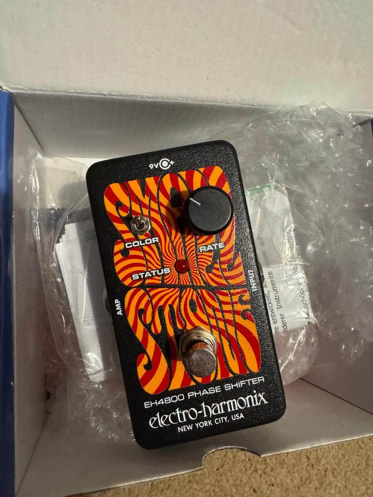 Electroharmonix Phaser Guitar Pedal