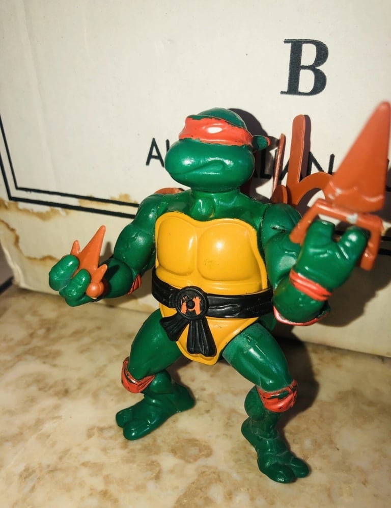 Vintage Michaelangelo Teenage Mutant Ninja Turtles Figure 1988
