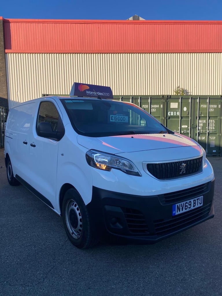 2020 PEUGEOT EXPERT 1.6 HDi 6 SPEED MANUAL WHITE PANEL VAN FULL SERVICE HISTORY 