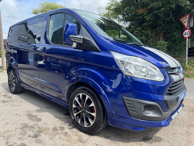 2017 Ford Transit Custom 2.0 TDCi 170ps L1 Factory Fitted Crew Sport No Vat