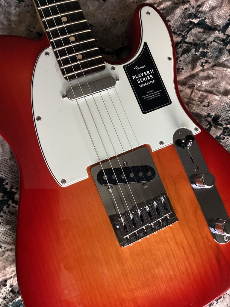 Fender Player II Telecaster - Chambered Ash / Rosewood / Aged Cherry Burst