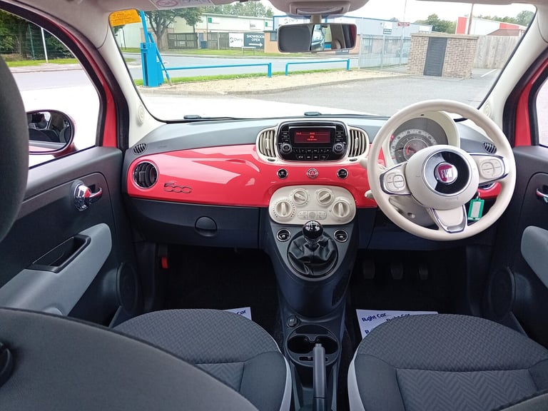 2017 Fiat 500 1.2 Pop Star Hatchback Petrol Manual