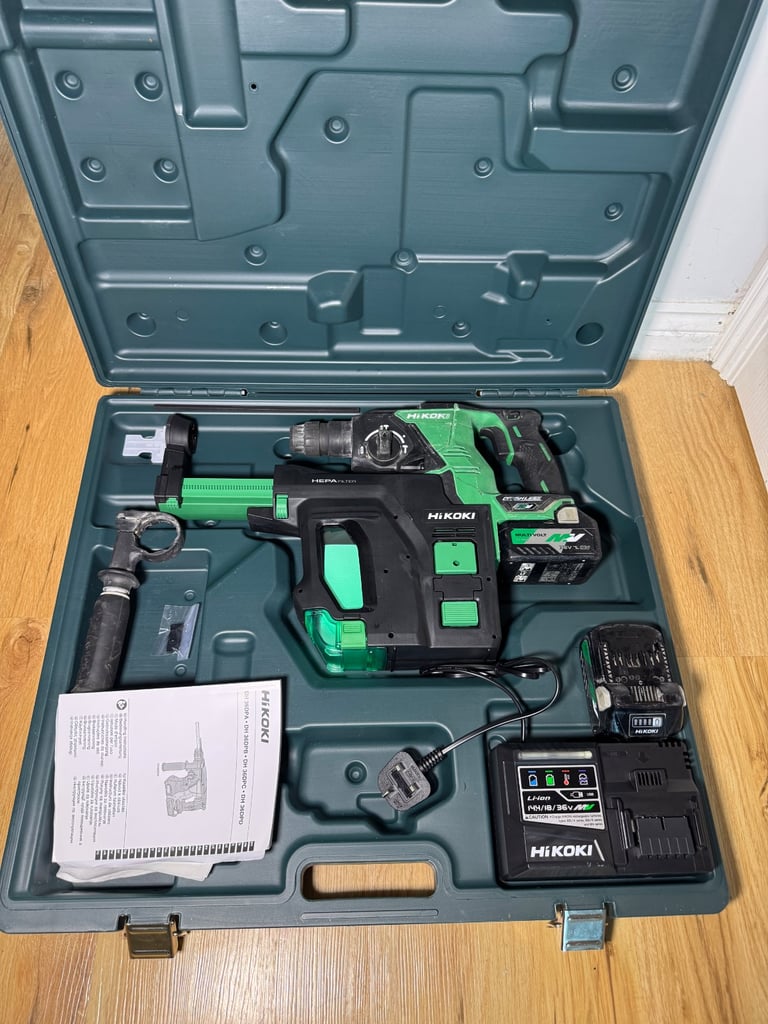 Hikoki 36v cordless rotary hammer drill