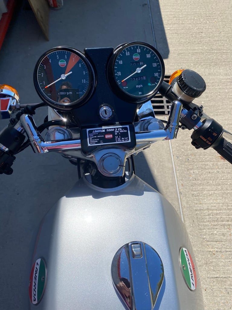 LAVERDA JOTA, 1978, EXTENSIVE WORK CARRIED BY R.SLATER, BEAUTIFUL ITALIAN TRIPLE
