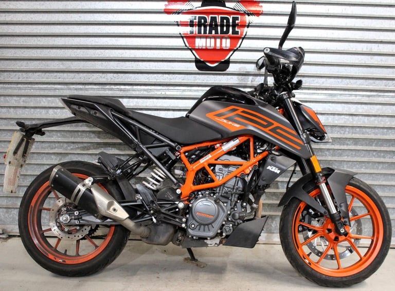 2023 73 KTM DUKE 125 ABS LEARNER LEGAL TRADE SALE 3K GREY/ORANGE NEW MOT RIDE