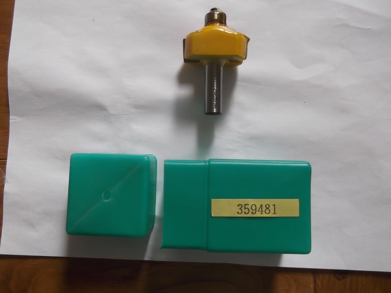 New PERFORM P359481 router cutter - wax-sealed 1/2 inch TCT Specialty Moulding bearing-guided cutter