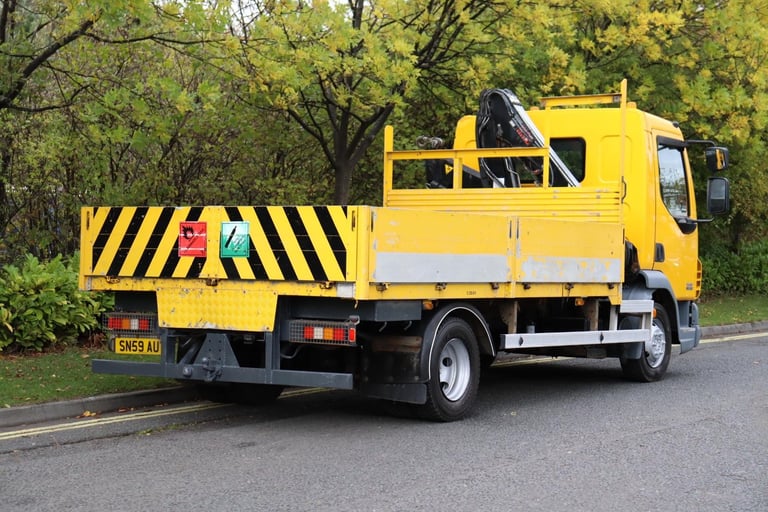 DAF LF45 160 4X2 HIAB XS 055 CRANE DROPSIDE (2009)