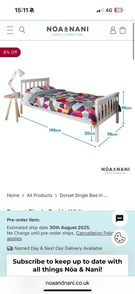 X2 Single Bed Frames 