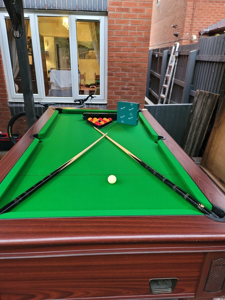 7*4 supreme prince slate pool table 