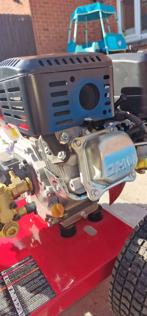 New - Clarke petrol power washer