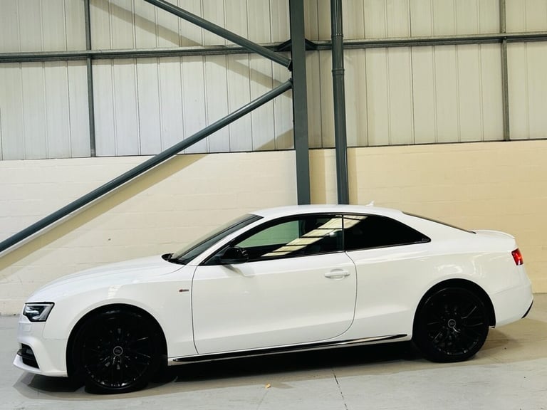 AUDI A5 2.0 TDI BLACK EDITION PLUS COUPE *ULEZ* 2 DOOR DIESEL MANUAL WHITE 2016