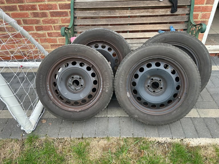 image for Steel wheels with winter tyres 