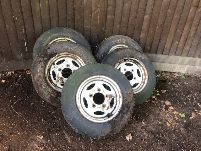image for LANDROVER DISCOVERY (EARLY MODEL) STEEL WHEELS