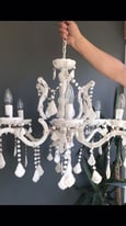 Chandelier ‘ Marie Therese’ 5 arm by Litecraft