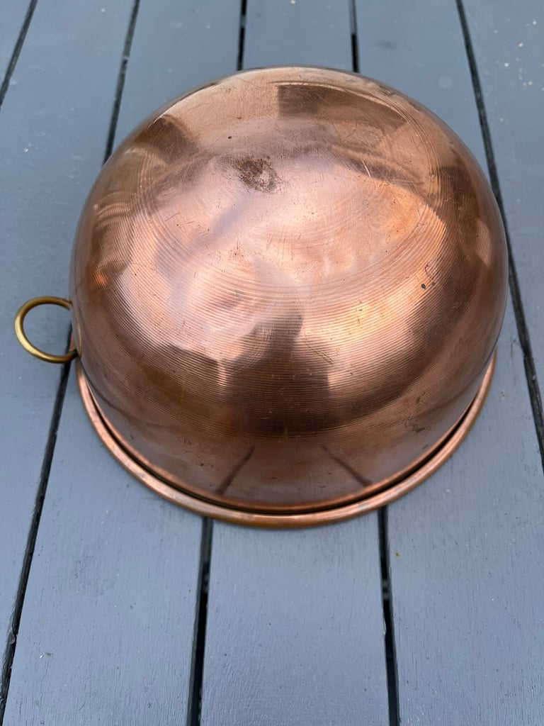 Vintage Copper mixing bowl