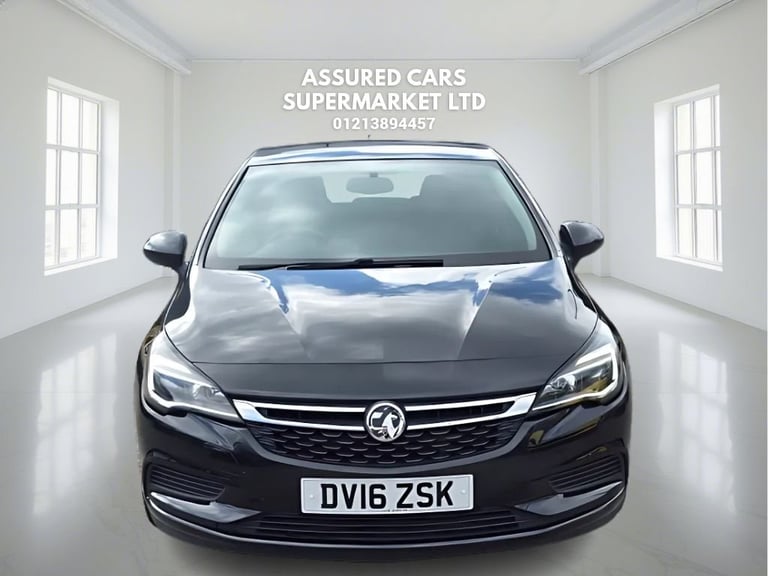 2016 16 VAUXHALL ASTRA 1.4I TURBO DESIGN HATCHBACK 5DR PETROL MANUAL EURO 6 (125