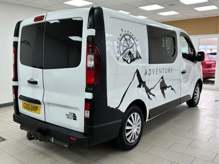 2015 Renault Trafic 1.6 dCi 27 Business camper conversion, 6 seats 5dr Diesel Manual SWB Standa C...