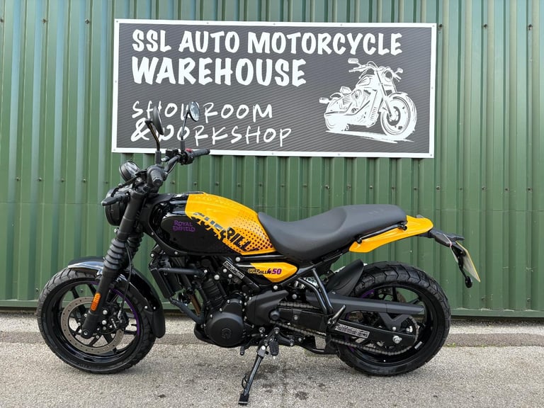 Royal Enfield GUERRILLA 450 Yellow and Black 2024 500 miles One Owner 