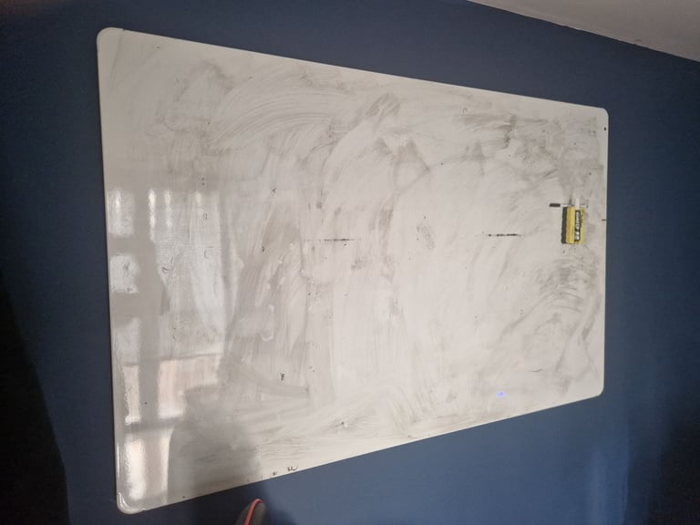 image for Large metal whiteboard (see desc)