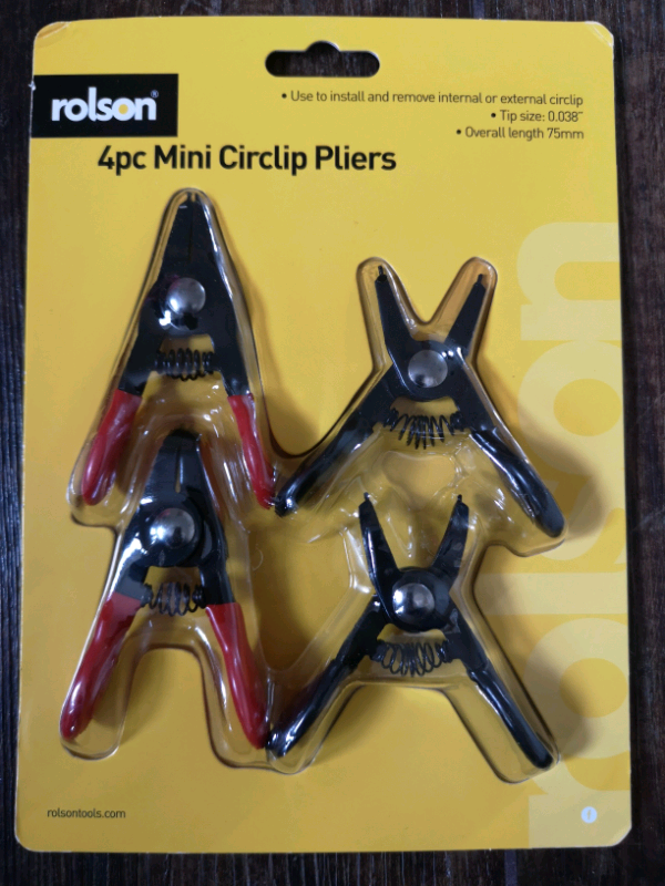 4pc Mini Circlip Pliers | in Durrington, Wiltshire | Gumtree