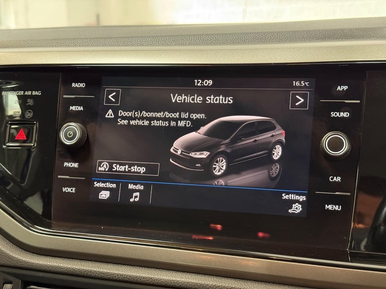 2019 Volkswagen Polo 1.0 TSI GPF SE Hatchback 5dr Petrol Manual Euro 6 (s/s) (95 ps) HATCHBACK Pe...