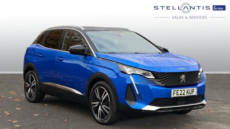 image for 2022 Peugeot 3008 1.2 PureTech GT Premium SUV 5dr Petrol EAT Euro 6 (s/s) (130 ps) SUV Petrol Aut...
