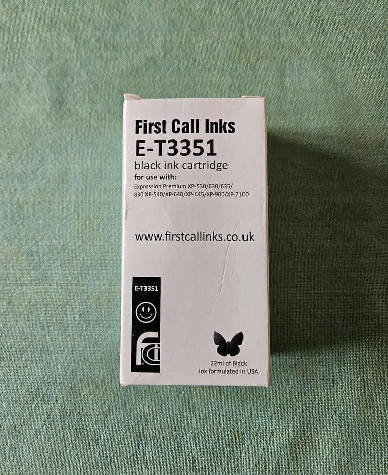 Printer: Two New Black Ink Cartridges - Expression Premium numbers