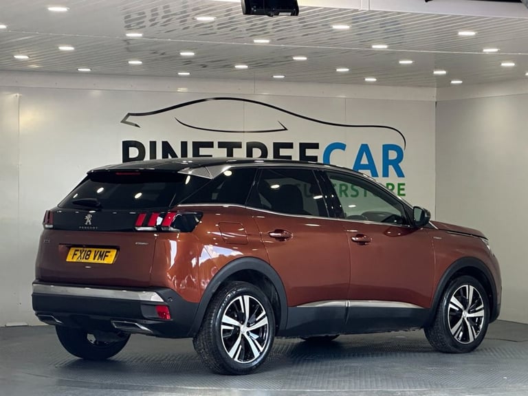 2018 Peugeot 3008 1.6 BlueHDi GT Line SUV 5dr Diesel Manual Euro 6 (s/s) (120 ps) HATCHBACK Diese...