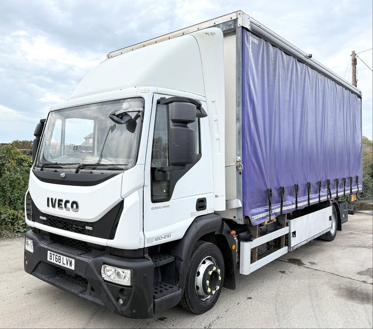 2019 IVECO EUROCARGO 120-210 CURTAINSIDER AIR-CON 3 SEATS 12TON EURO-6 TAIL-LIFT