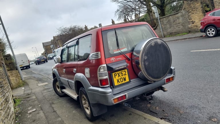 2002 Toyota Land Cruiser Colorado 3.0 D4-D GX 5dr ESTATE Diesel Manual