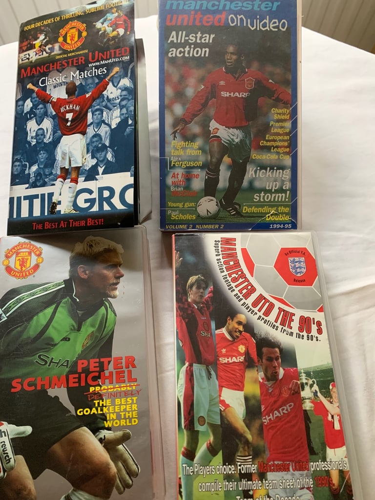 image for Manchester United VHS Tapes
