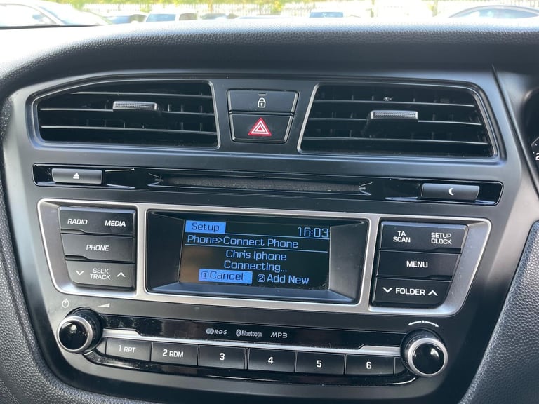 2018 Hyundai i20 1.2 SE Euro 6 3dr Petrol
