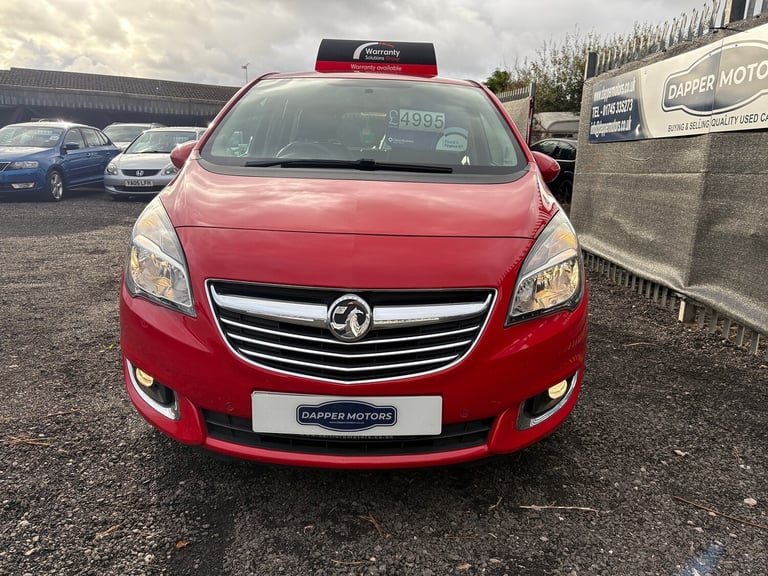 2015 Vauxhall Meriva Tech Line 1.4i 100PS MPV Petrol Manual