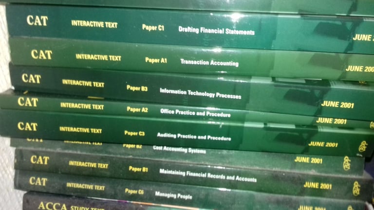 Lots of unused ACCA textbooks - now £2 each