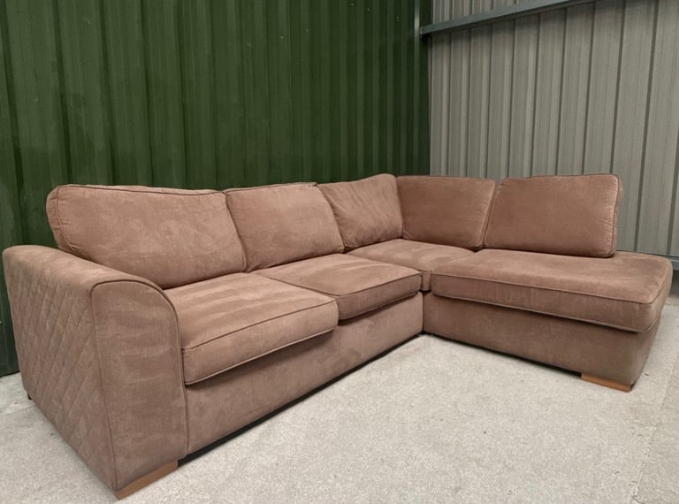 image for Immaculate Dfs orka cocoa corner sofa 