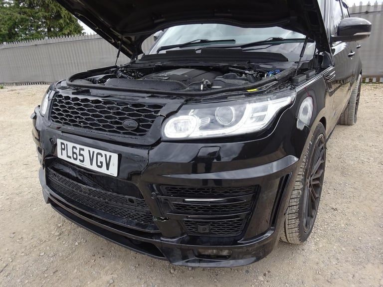 2015 65 REG RANGE ROVER SPORT HSE DYNAMIC SDV6 DIESEL AUTO DAMAGED SALVAGE