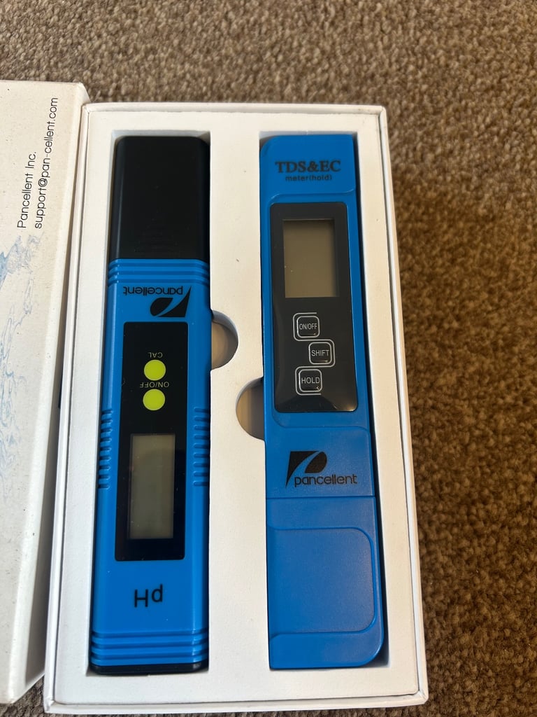 Water quality meter pancellent for aquariums /tanks