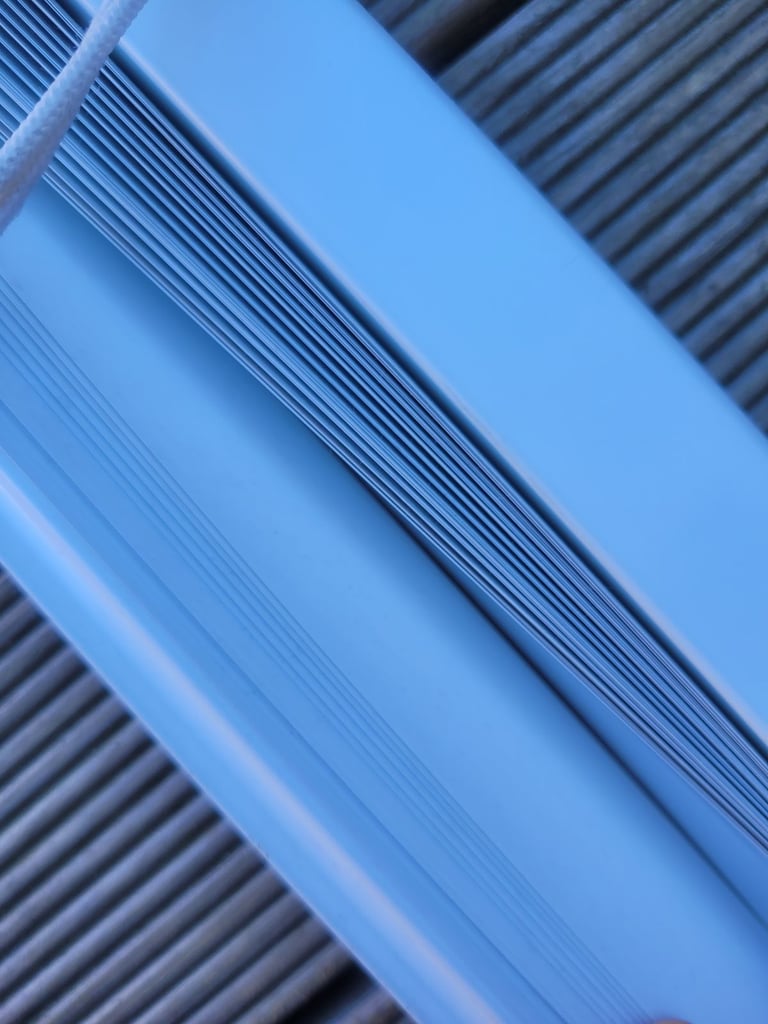 Venetian blinds metal white 83 x 130 cm