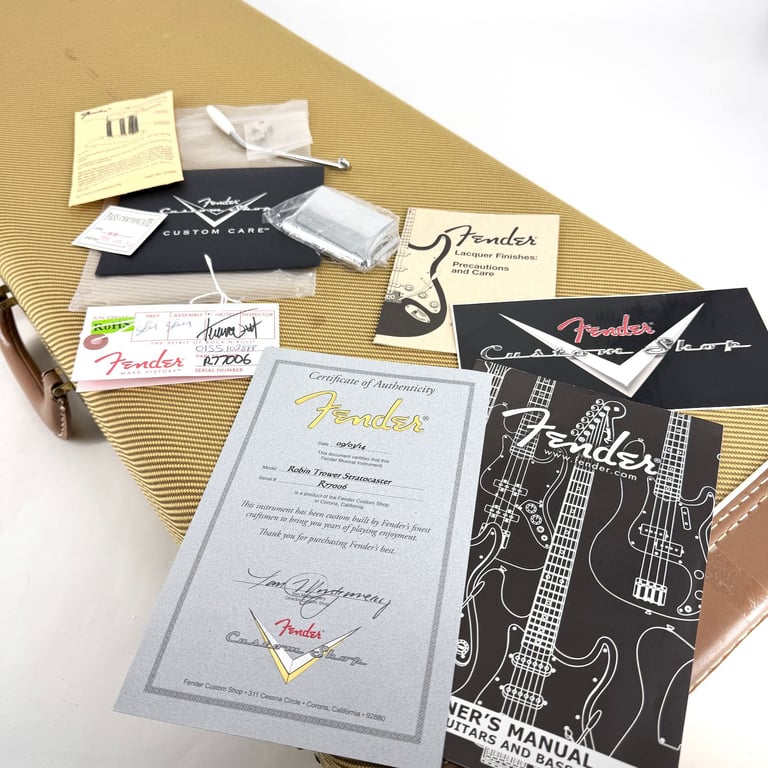 2014 Fender Custom Shop Robin Trower Signature Stratocaster – Wine Red - Trades