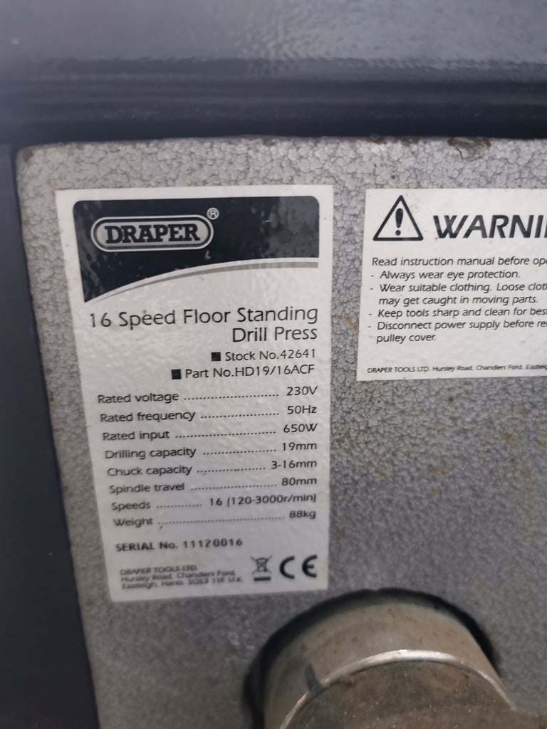 image for PILLAR DRILL
