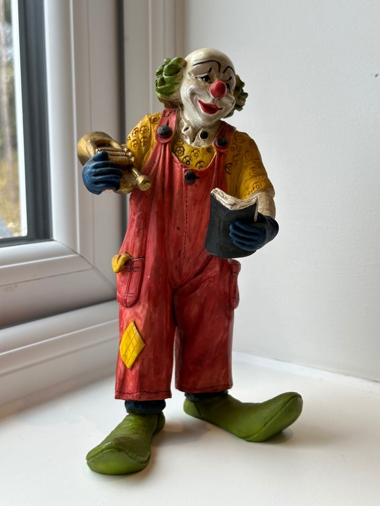 Vintage Goebel Figurine Happy Clowns 20 cm Clown Collectible Figures
