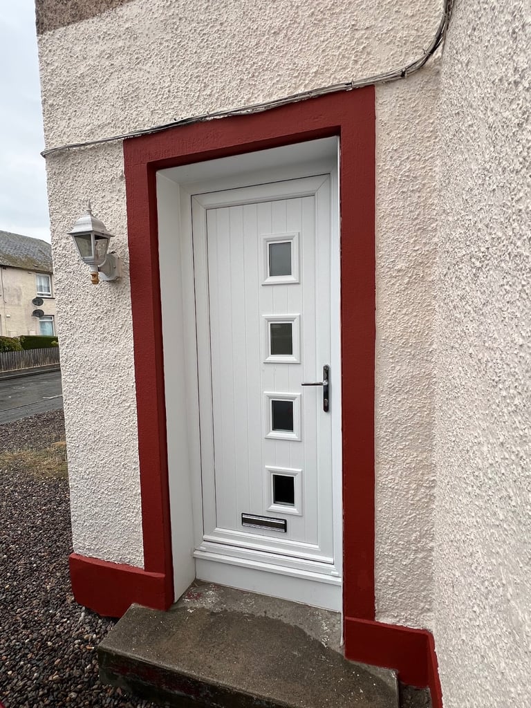 Thornton, Fife, 3 bed ground floor flat to let