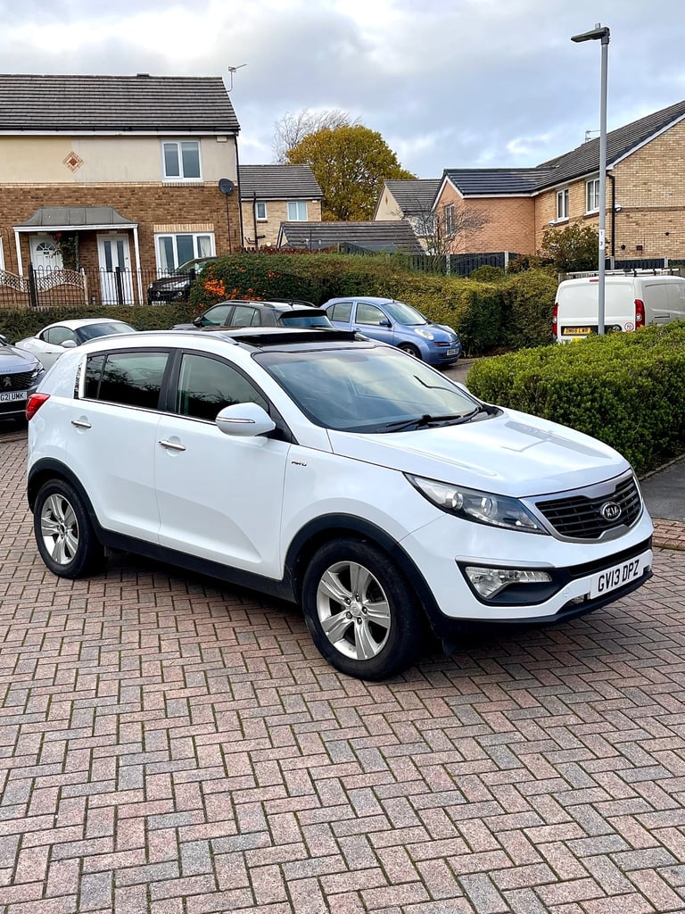 AUTOMATIC! 2013 KIA SPORTAGE KX-2 2.0 CRDI AUTO DIESEL 4X4 SUV WHITE