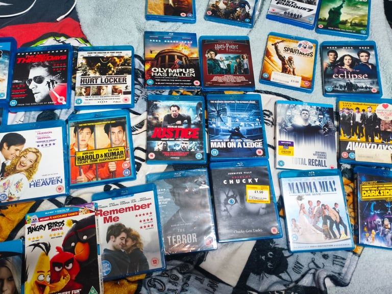 31 blu rays collection