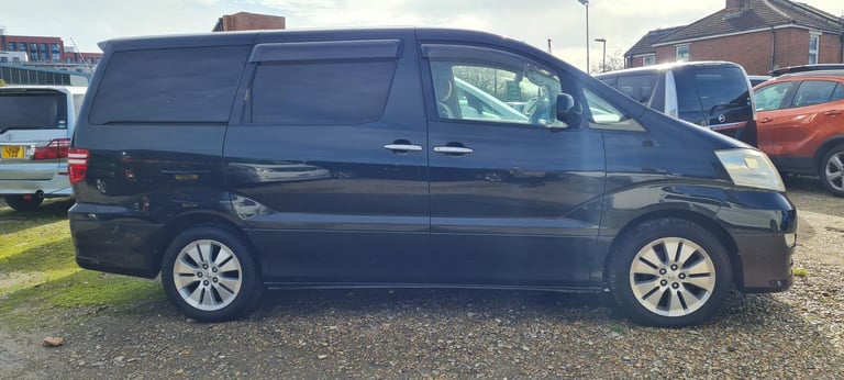 TOYOTA ALPHARD !! ONE!! BERTH CAMPERVAN WITH ELECTRIC COOLBOX